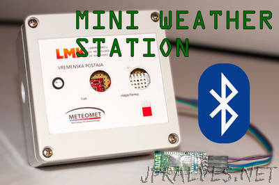 DIY Weather Station with Bluetooth