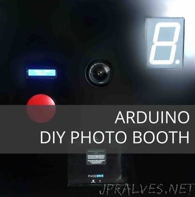 DIY Arduino based PHOTO BOOTH