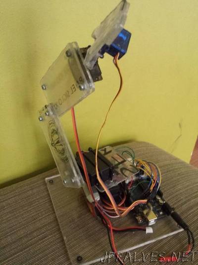 Voice Controlled Robot Arm