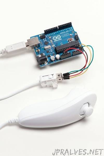 Wii Nunchuk Mouse Controller- Arduino Uno