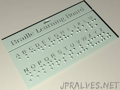 Braille Learning Board