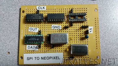 SPI to Neopixel Converter