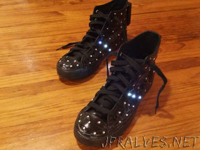 Interactive LED Shoes - Arduino