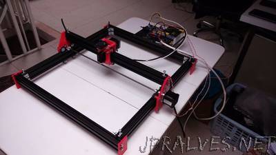 Laser engraver with arduino