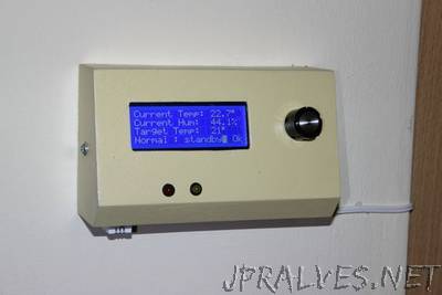 Home Thermostat With Arduino and Big LCD
