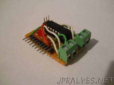 $1 Motor Driver Circuit for Arduino