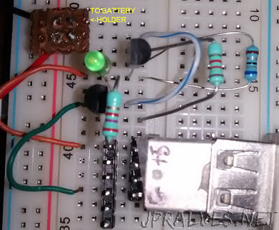 A 3.6V LiFePO4 charger for under 50c