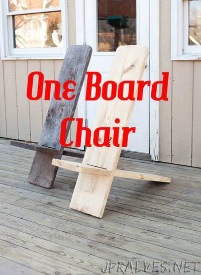 One Board Minimalist Chair