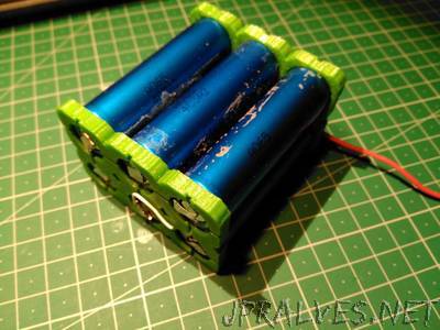 Parametric Battery Pack Holder