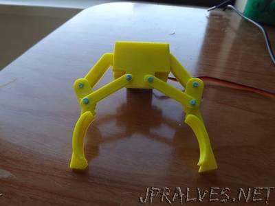 The Claw: A 3D printed robotic claw