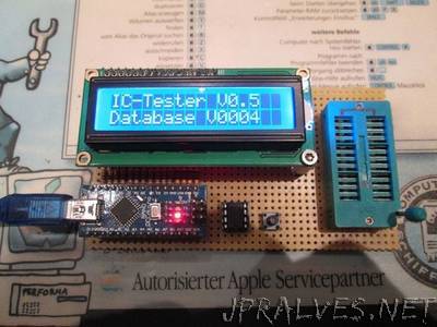 Arduino IC-Tester - Jpralves.net