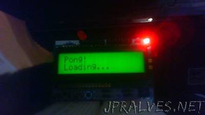 Arduino LCD Keypad Shield PONG!