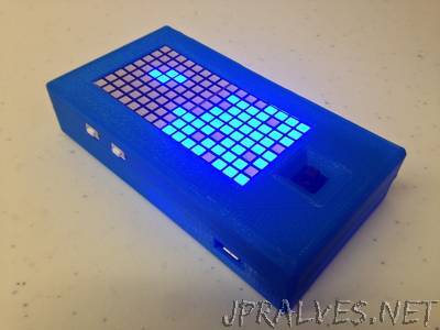 DIY Pocket LED Gamer - Tiny Tetris!