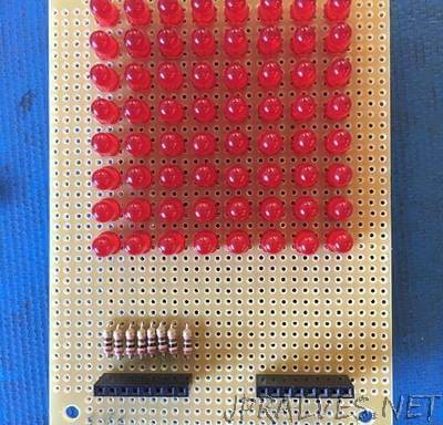 How to build your own 8×8 led matrix