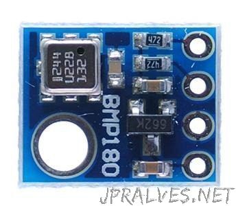 Reading the BMP180 Pressure sensor with an Attiny85 and add a DHT11 too