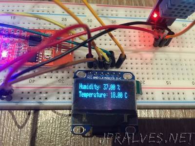 Arduino Nano with DHT sensor & OLED