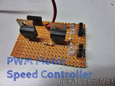 Make A PWM Motor Speed Controller