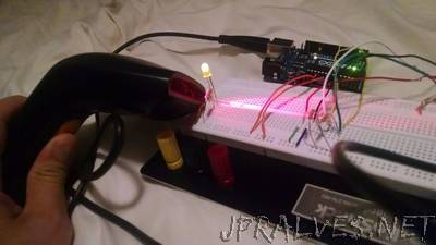 Arduino PS/2 Barcode Scanner