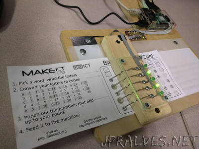 Binary Punched Card Reader
