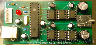 USB Audio Streamer A Microchip PIC based USB sound card