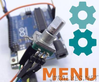 Easy Arduino Menus for Rotary Encoders