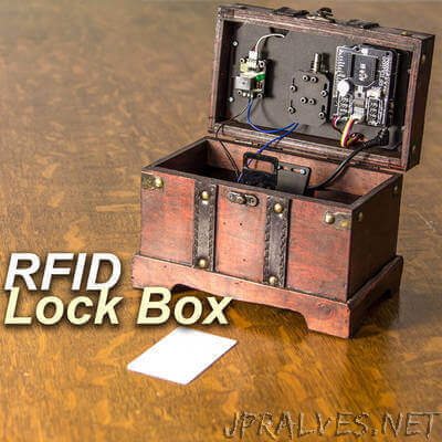 Arduino Controlled Lock Box With Solenoid and RFID