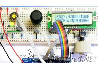 Transistor-Based Variable Current Drive for LED Calculator