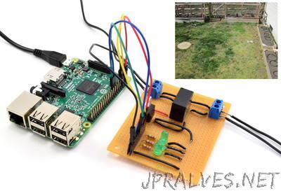 Raspberry Pi Controlled Irrigation System