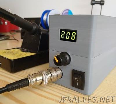 Do-It-Yourself Soldering Station with an ATmega8