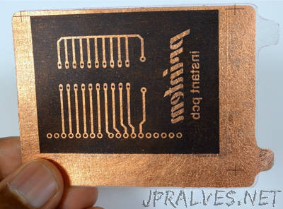 Print a circuit board using just your printer and PRINTEM