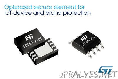 STMicroelectronics Simplifies Design-In of State-of-the-Art Security for the IoT