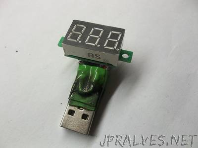 Cheap USB Digital Voltmeter