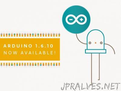 Download the new Arduino IDE 1.6.10!