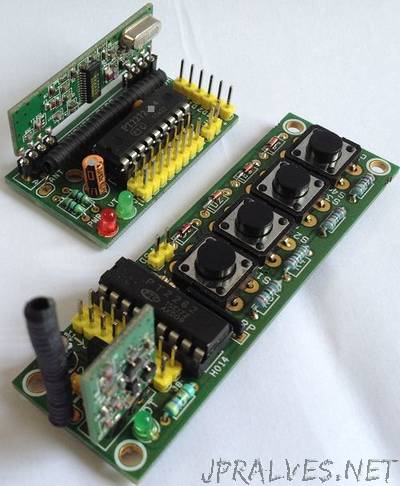 4 Channel RF Remote Controller