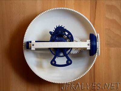 Clockwerk - A 3D Printed, Three-Axis Tourbillon
