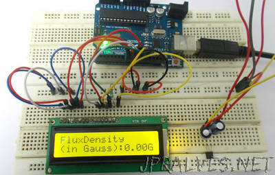 Magnetic Field Strength Measurement using Arduino