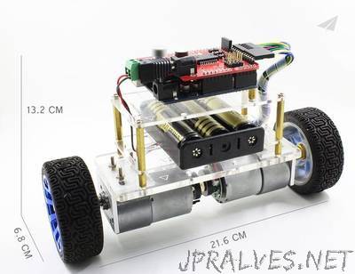 How to build a Bluetooth wireless upload Self-balancing Robot