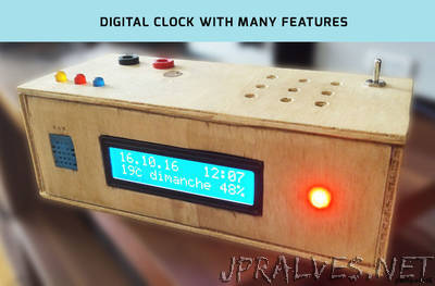 Digital Clock With Many Features