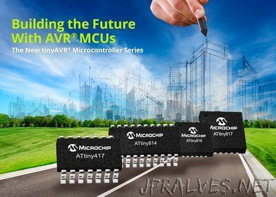 Microchip Launches New Generation of 8-bit AVR® MCUs with Core Independent Peripherals
