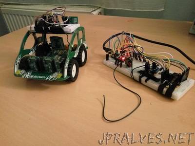 Rf controlled buggy