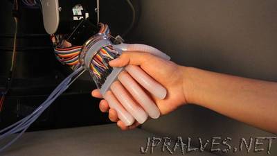 Optical tech gives prosthesis a more human-like sense of touch