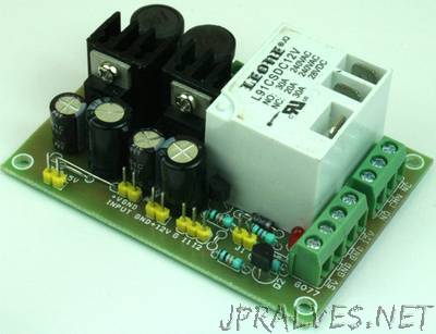 Large Current Relay with Dual Output DC-DC Converter for Hobby CNC/Router