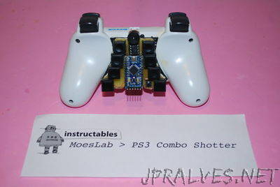 PS3 Combo Shotter Arduino hack