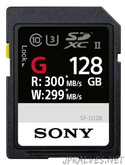 Sony launches the World's Fastest SD card, the SF-G series