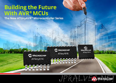 New tinyAVR® MCUs Increase System Throughput While Lowering Power Consumption in Embedded Applications