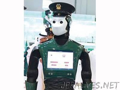 First robot cop to join Dubai Police by May, official says