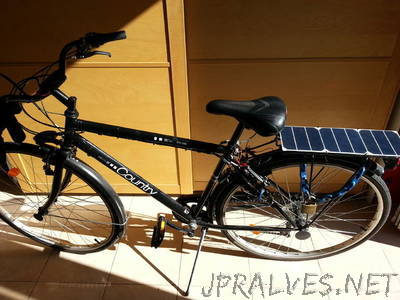 DIY 5V Solar Bike