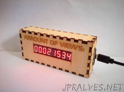 ESP-8266 Live Instructable View Counter