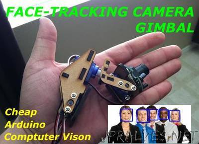 Face Tracking Pan-Tilt Camera