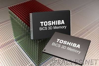 Toshiba Memory Corporation Announces 96-Layer 3D Flash Memory